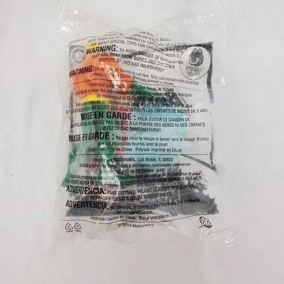 2010 Aquaman Toy, McDonald's Happy Meal - Picture 3 of 3